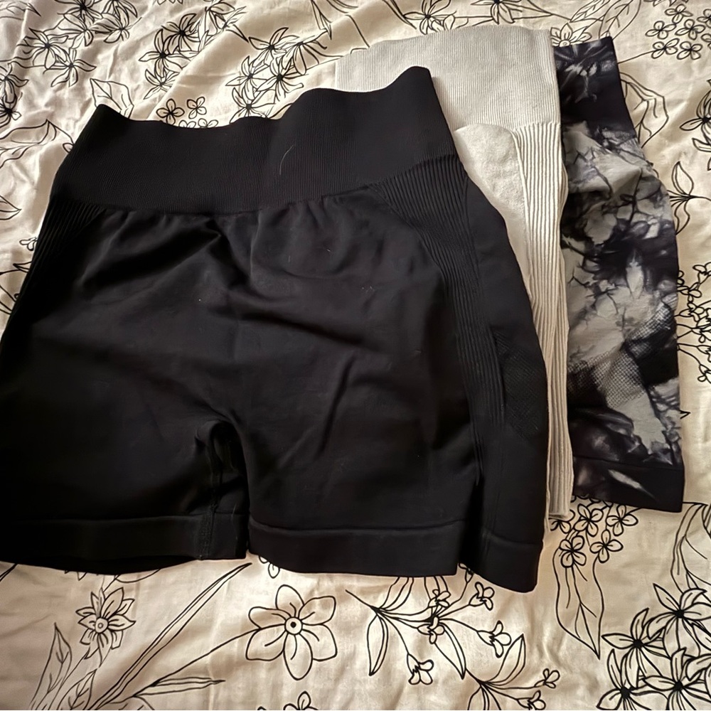 3 Pack Gym Shorts